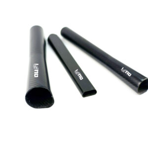 Molded carbon fiber tube