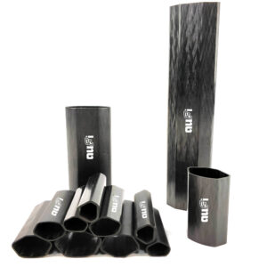 Special-shaped carbon fiber tube