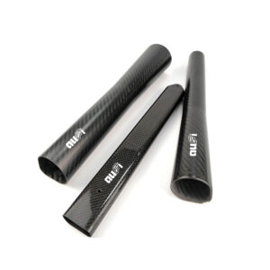 Molded carbon fiber tube